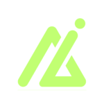 AI Search Logo transparent green symbol